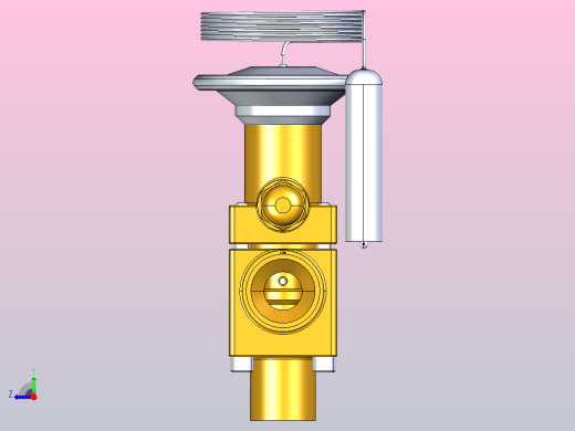 TE55恒温膨胀阀制冷应用右视缩略图