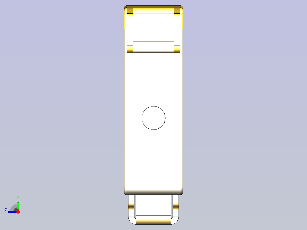 深浦接近传感器 DK-11VN右视图
