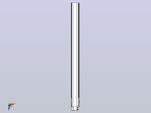 皮带直线轴半封闭可选导轨TPA-HNB-202D-140-L2300-LP-Y-P75-N3俯视缩略图