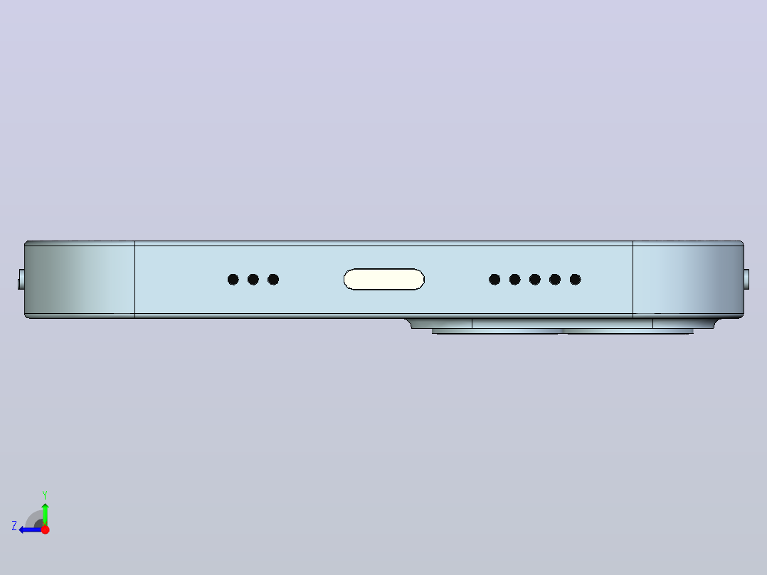 hone 13 手机右视图