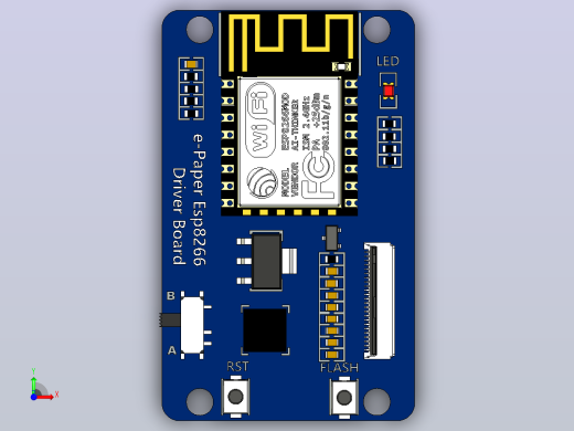 电子纸Esp8266 -驱动板前视缩略图