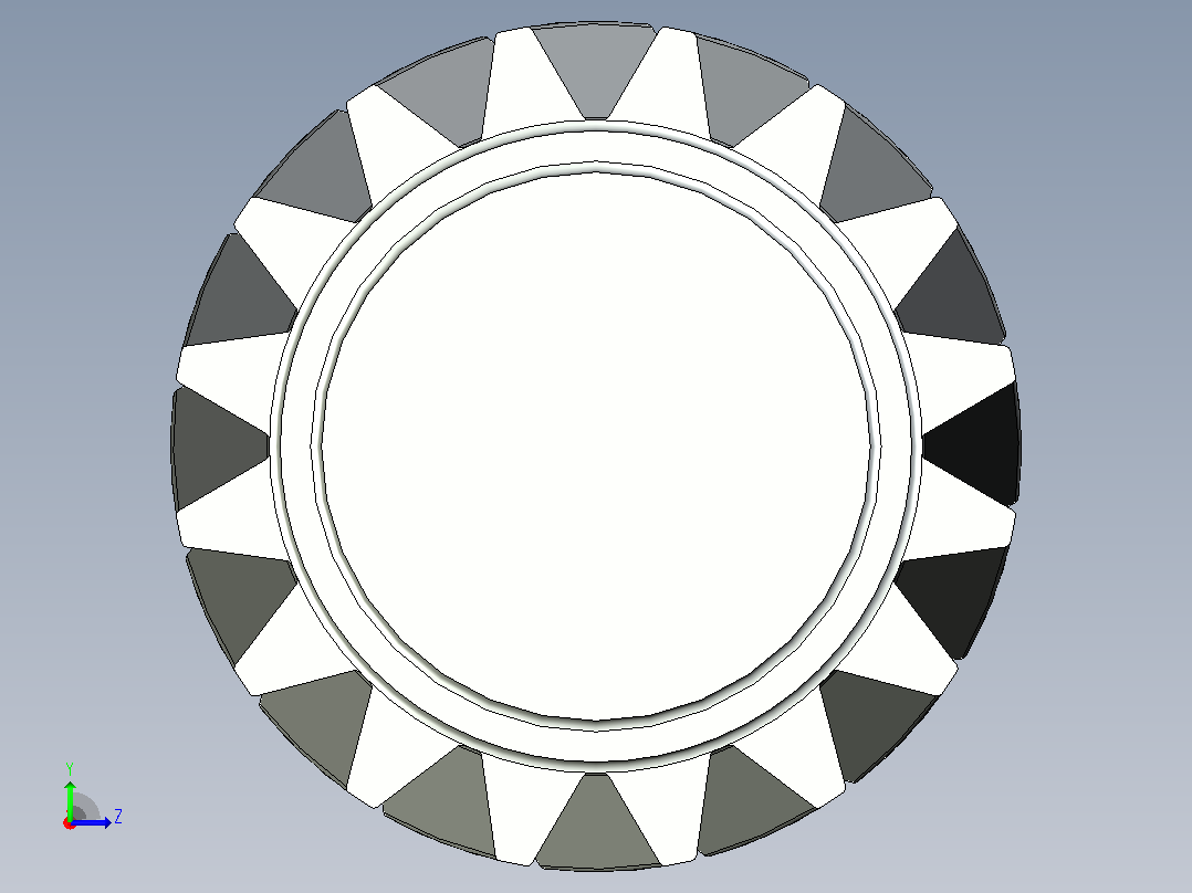 Pinion 齿轮左视图