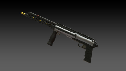 弹簧驱动的Airsoft SMG玩具枪缩略图