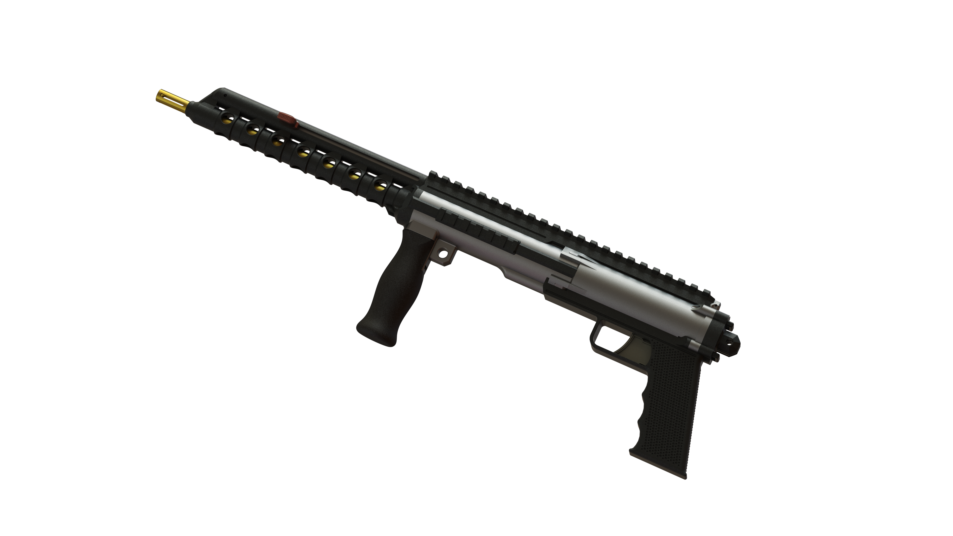弹簧驱动的Airsoft SMG玩具枪