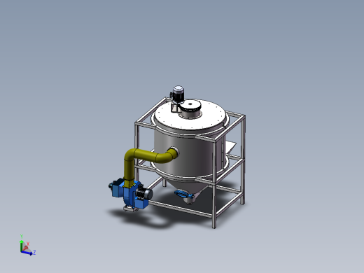 小型谷物烘干机设计(sw+cad+说明书)