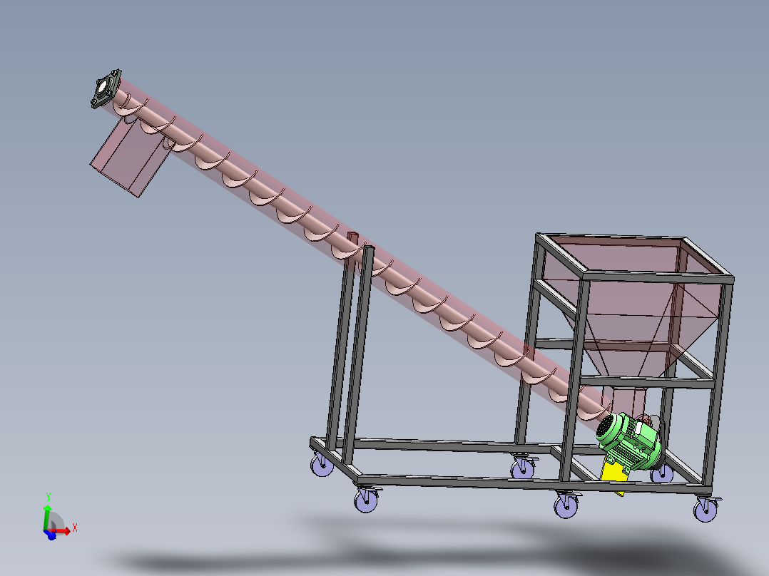 上料机输送机sw18可编辑