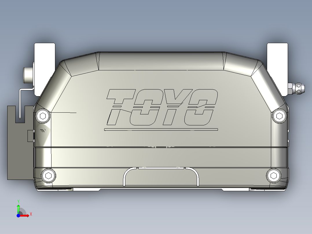 Toyo东佑达直线模组-ETH14-1300-M+煞車-ST前视图