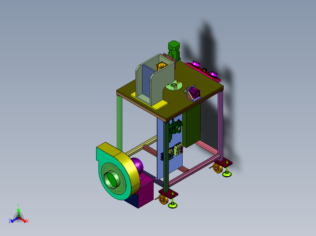 小型发电机皮带轮打磨机