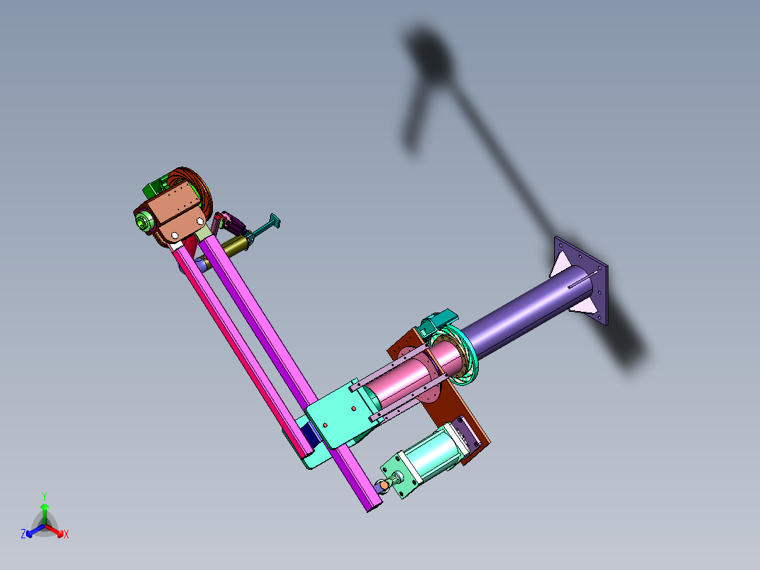 气动智能码垛搬运臂