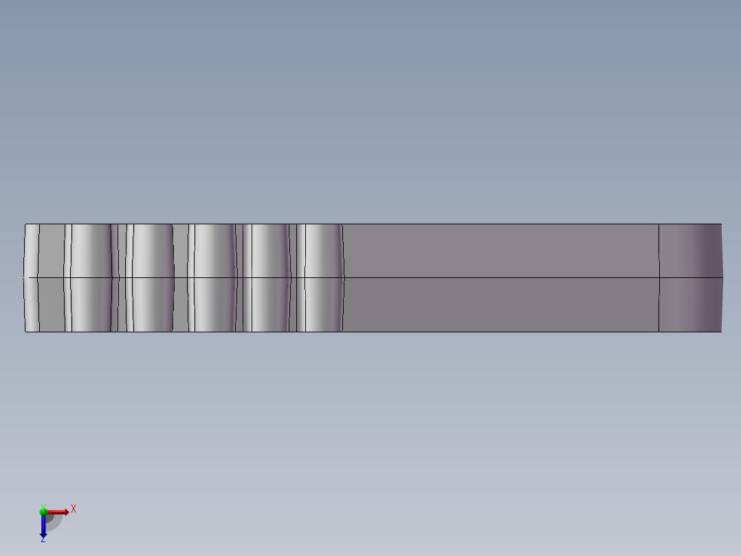 SW格式3D图(模型练习题)-063俯视图