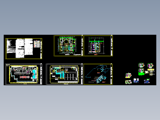 餐厅设备全套图纸