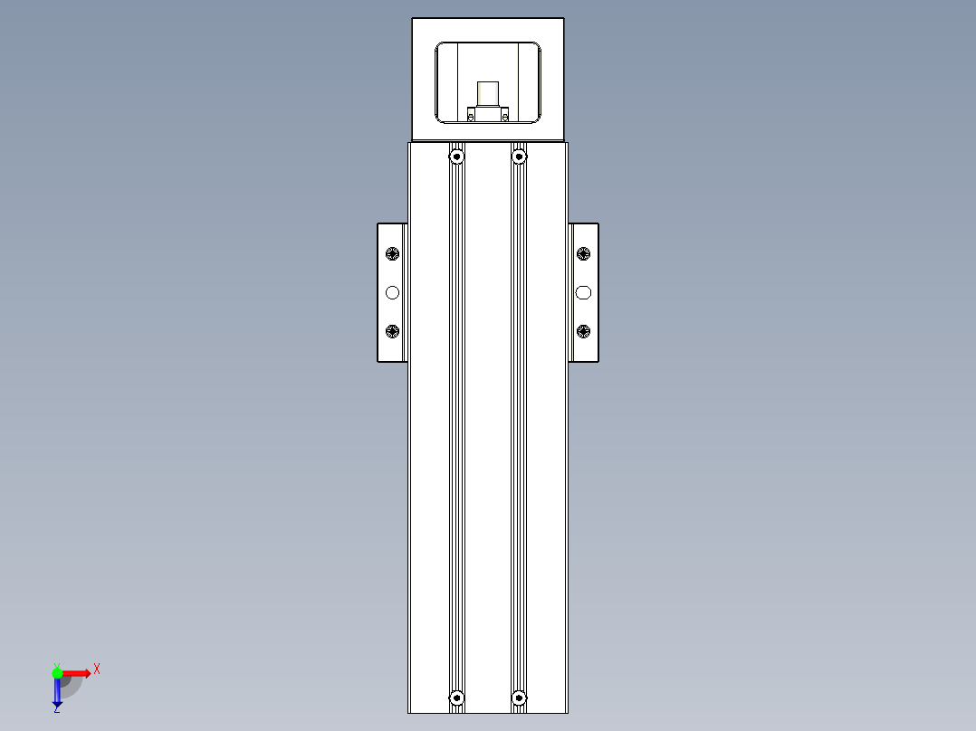 钢基模组-TPA-KNR-6005C-200A1-M-F0俯视图