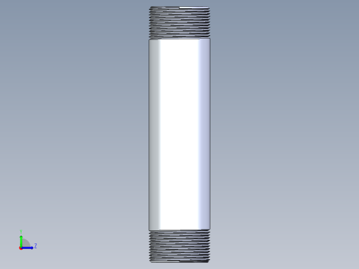 聚氯乙烯配件33-Sch80_Nipple_MPTxMPT_861-219_1.5in x 8in左视缩略图