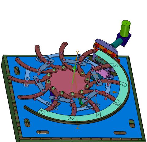 传动式可变光圈摄像驱动装置