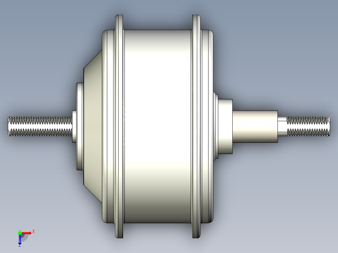 电动自行车BLDC轮毂电机--IGS SW俯视图