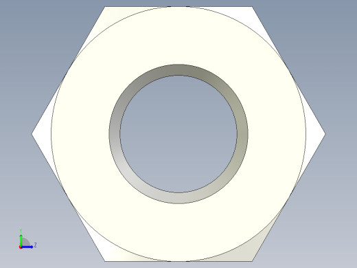 螺母-Nut_M12-15-22-15-15.stp左视缩略图