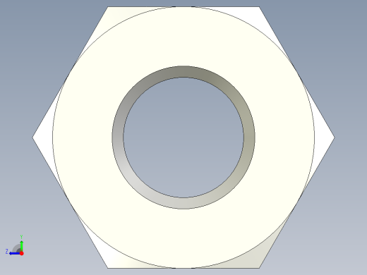 螺母-Nut_M12-15-22-15-15.stp右视缩略图