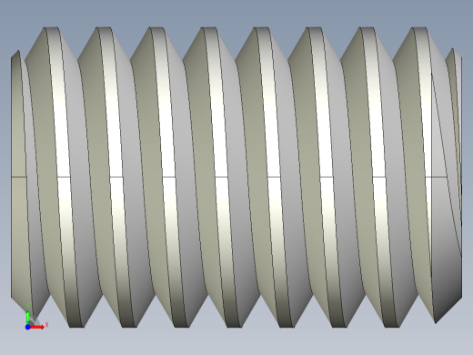 DIN 913-ISO 4026 固定螺钉-M4 L=6.STEP前视缩略图