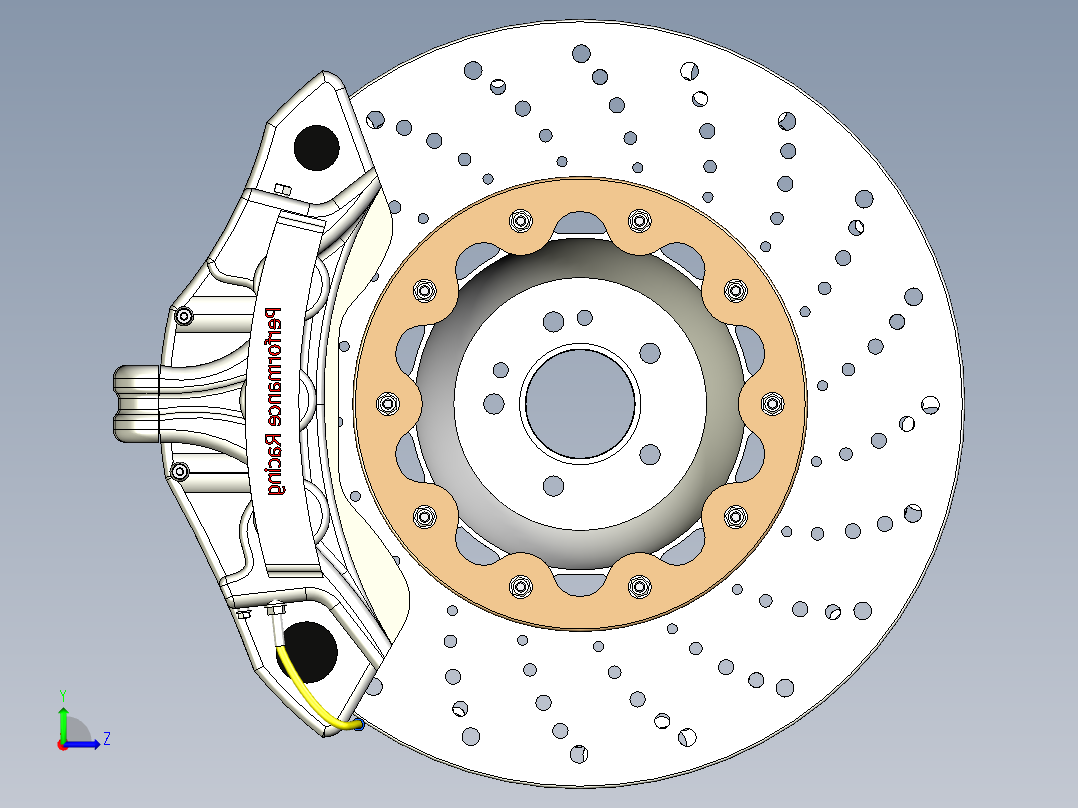 制动器 (49)左视图