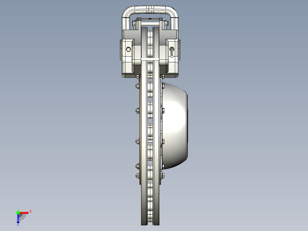 制动器 (49)俯视图