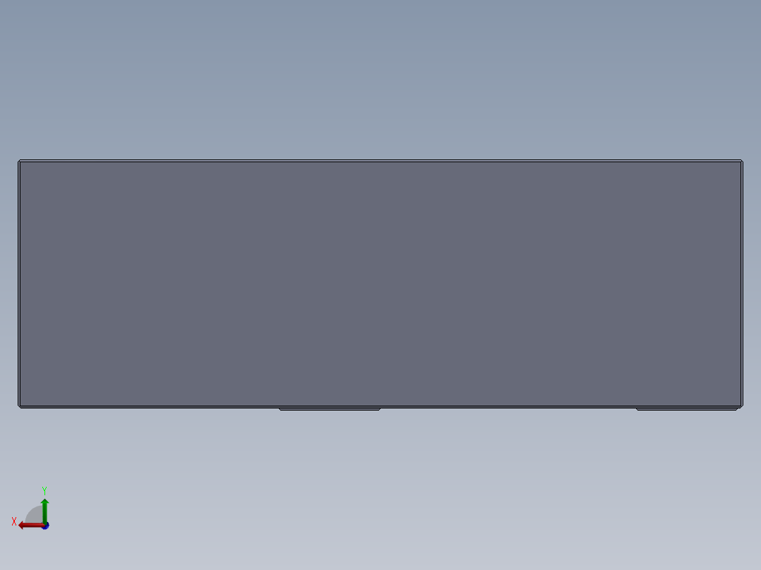 直线模组LHA22-1-可变-R设计图纸后视图