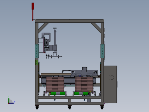 液晶面板Tray盘自动下料设备sw18可编辑左视缩略图
