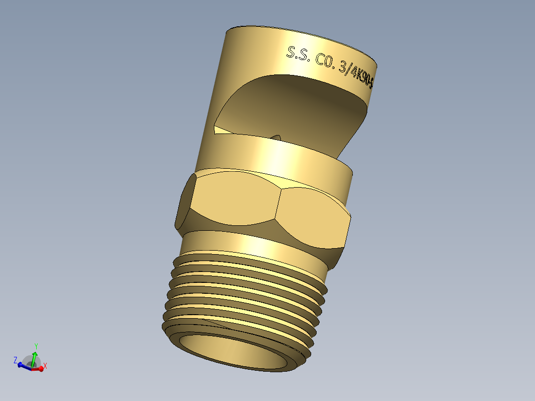 消防系统（FFS）Fuljet喷嘴-黄铜