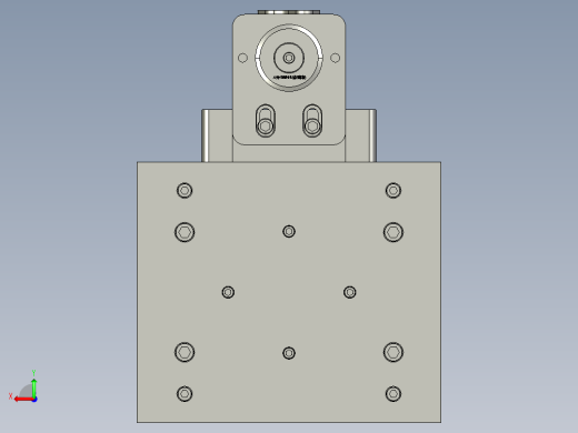 塑料瓶铸吹模具设计后视缩略图