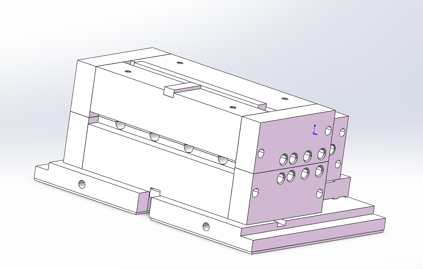 塑料瓶铸吹模具设计