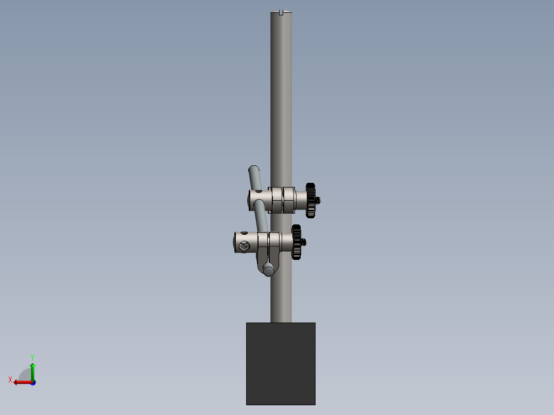 磁力座(6)后视图