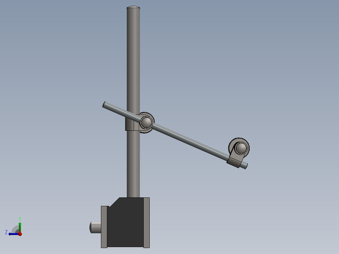 磁力座(6)右视图