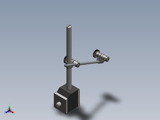 磁力座(6)正等轴测缩略图