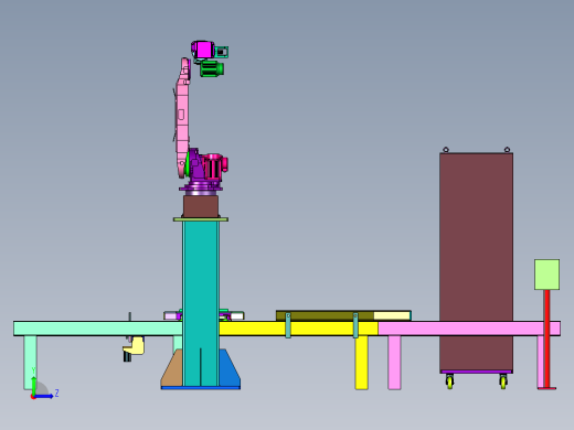 多角度检测的印刷产品检测系统左视缩略图