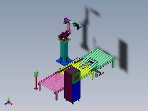 多角度检测的印刷产品检测系统正等轴测缩略图