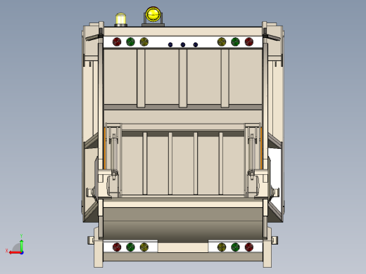 16方垃圾车厢16cbm-garbage-compactor-1831-模型格式为 igs后视缩略图