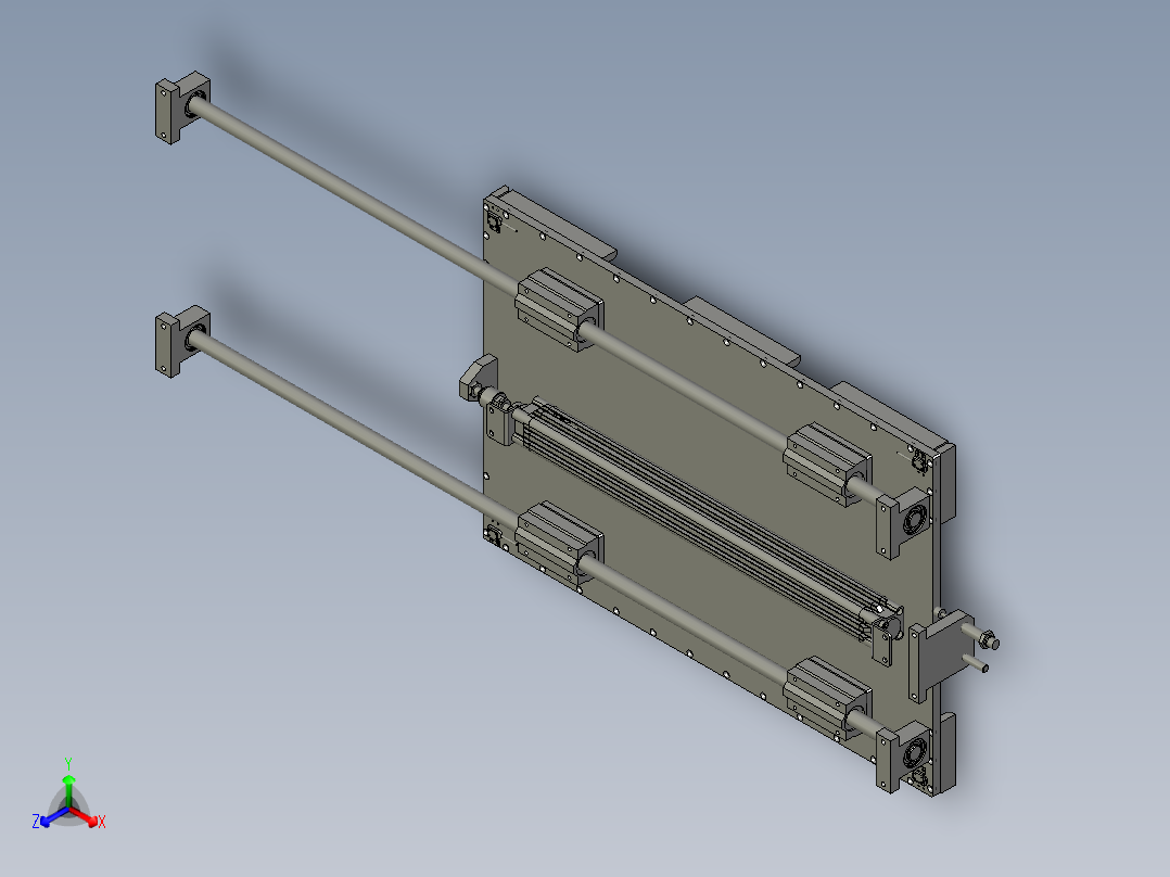 18328-机架总装-推箱机构