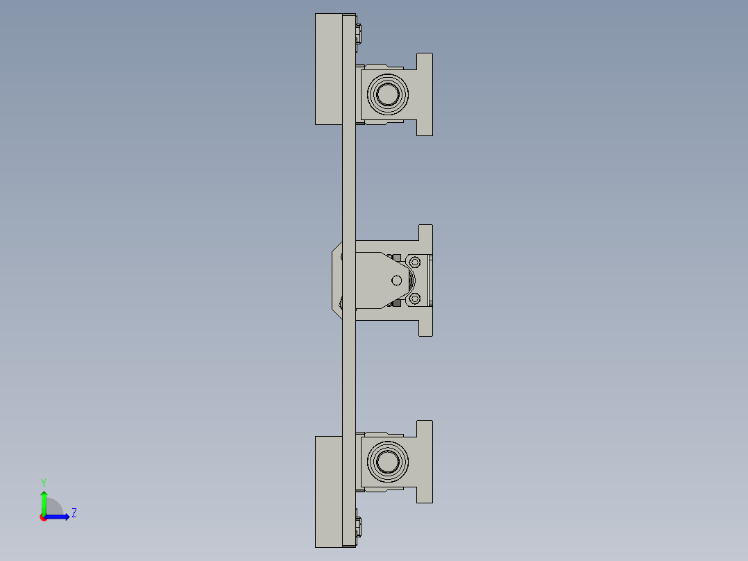 18328-机架总装-推箱机构左视图