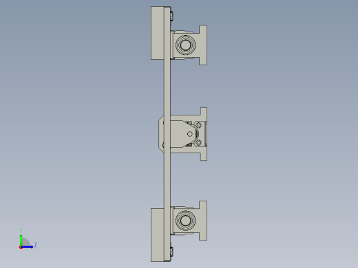 18328-机架总装-推箱机构左视缩略图