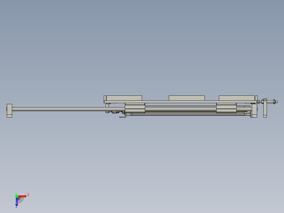 18328-机架总装-推箱机构俯视图