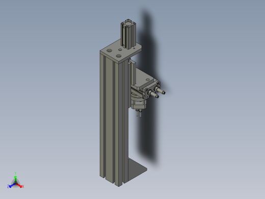轴套上料后转向部件
