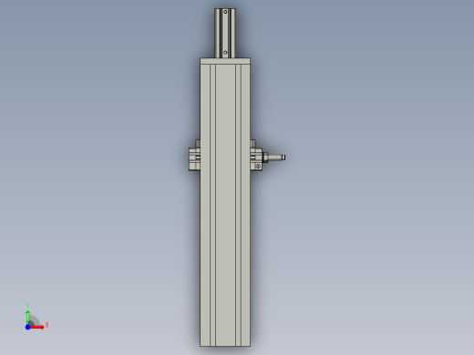 轴套上料后转向部件前视缩略图