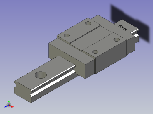 MGN12C1R75ZFC正等轴测缩略图