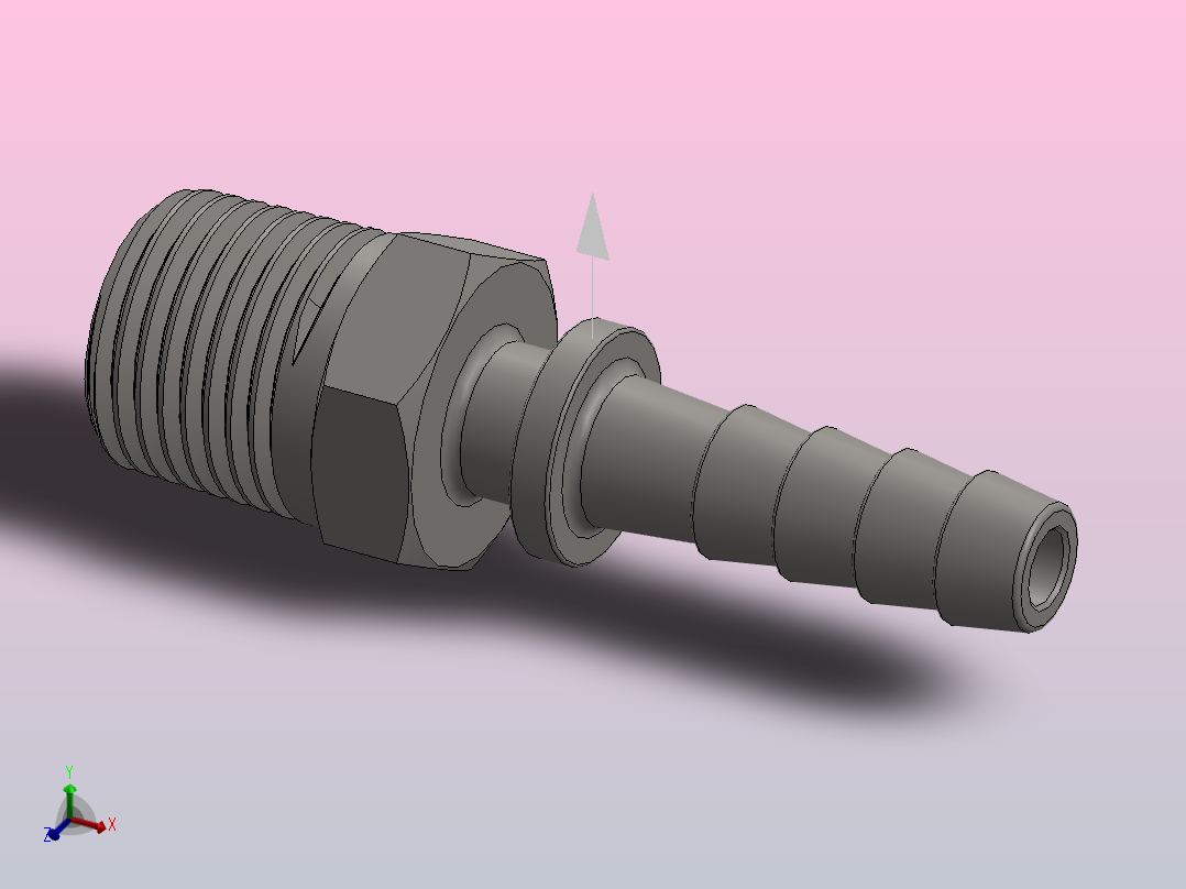 外丝宝塔接头Vanamatic-4000 Series - Steel-4350主视图