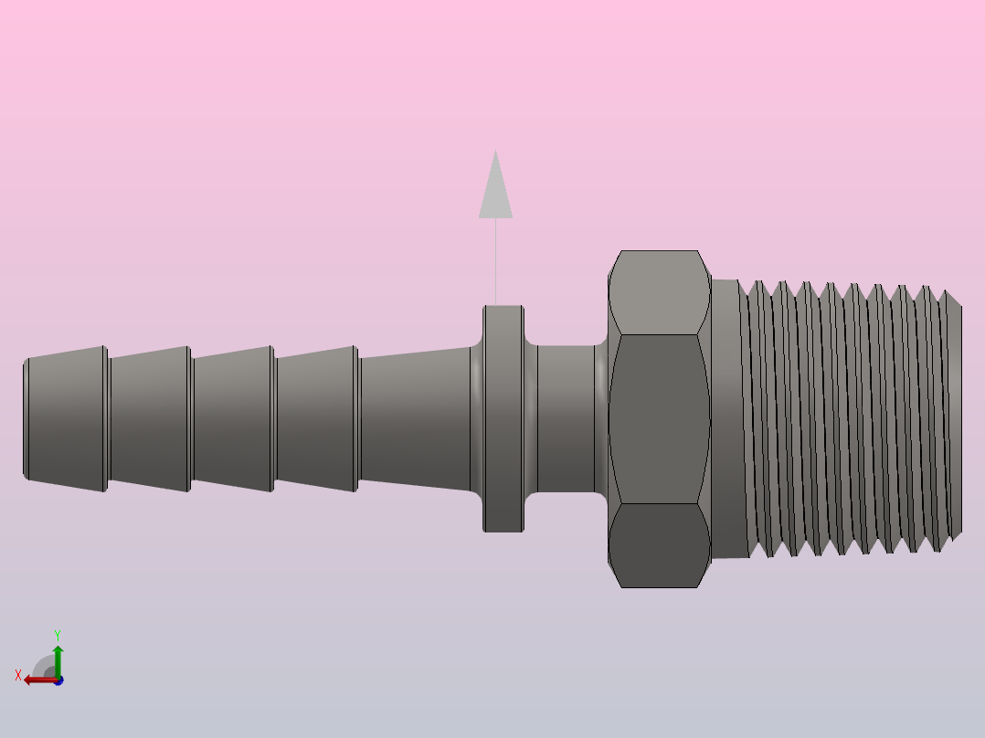 外丝宝塔接头Vanamatic-4000 Series - Steel-4350后视图