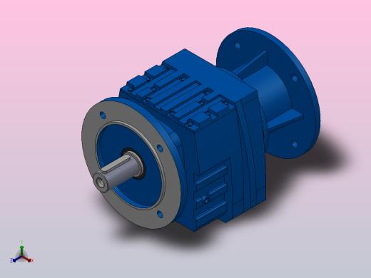 RF37ZP斜齿轮减速机RF37-3.41-M1-P71-Φ160
