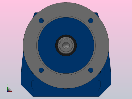 RF37ZP斜齿轮减速机RF37-3.41-M1-P71-Φ160前视缩略图