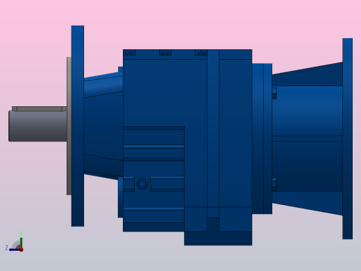 RF37ZP斜齿轮减速机RF37-3.41-M1-P71-Φ160右视缩略图