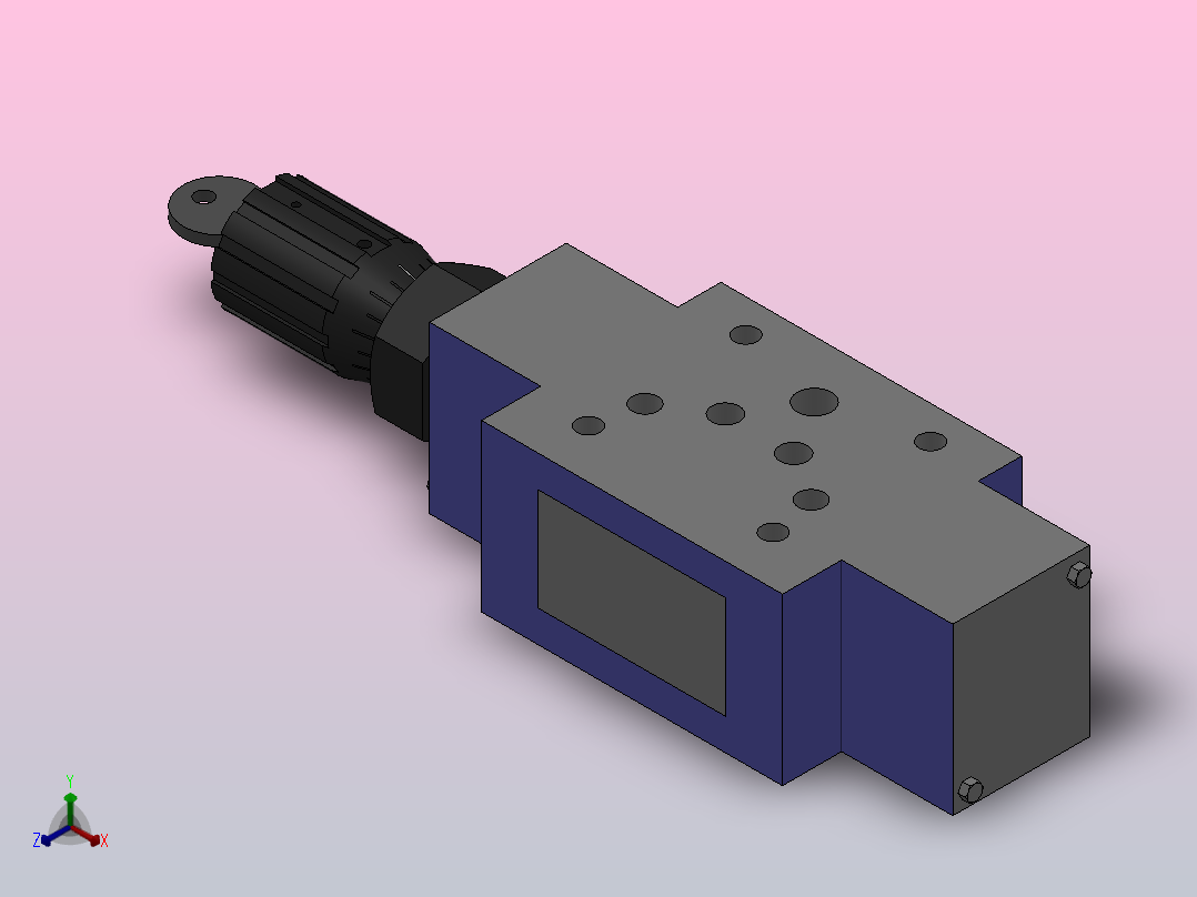 叠加型双单向节流阀[Z2FS-10-A-30B╱S2-V]主视图