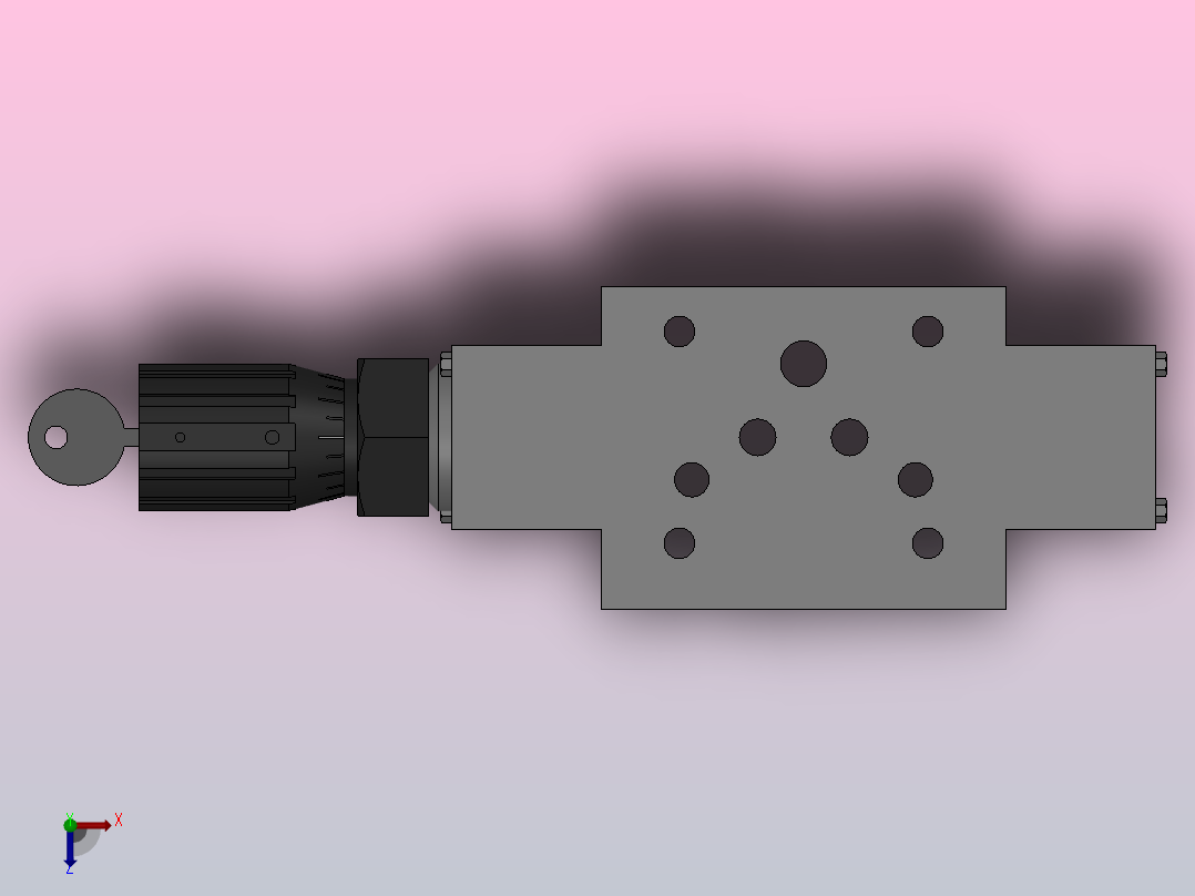 叠加型双单向节流阀[Z2FS-10-A-30B╱S2-V]俯视图