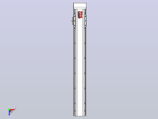 日规模组半封闭丝杆TPA-HNR-85D-1610C-L550-MP-C-P20-N3俯视缩略图